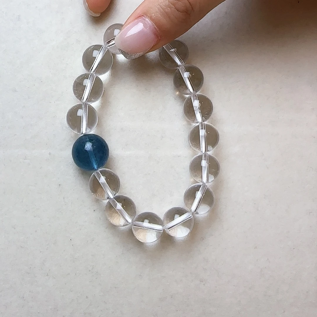 水晶手链未镶嵌大气上档次