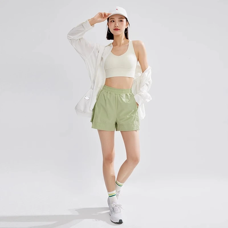 速干短裤女跑步运动短裤休闲裤户外百搭高腰