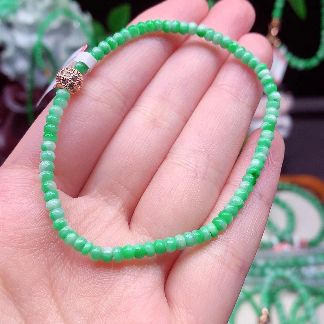 翡翠未镶嵌手链翡翠