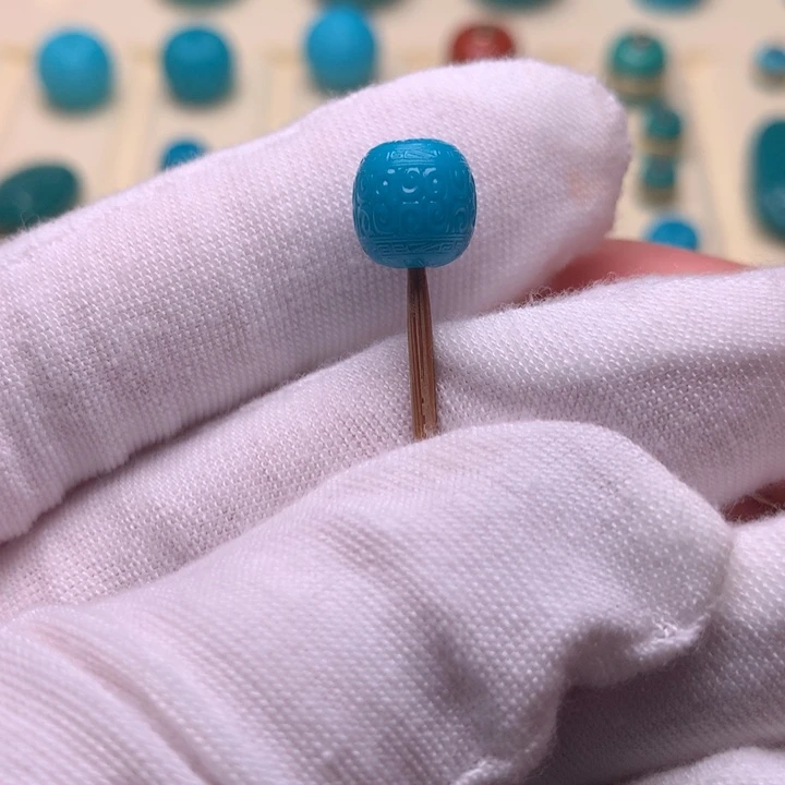 绿松石未镶嵌绿松石回纹8.4