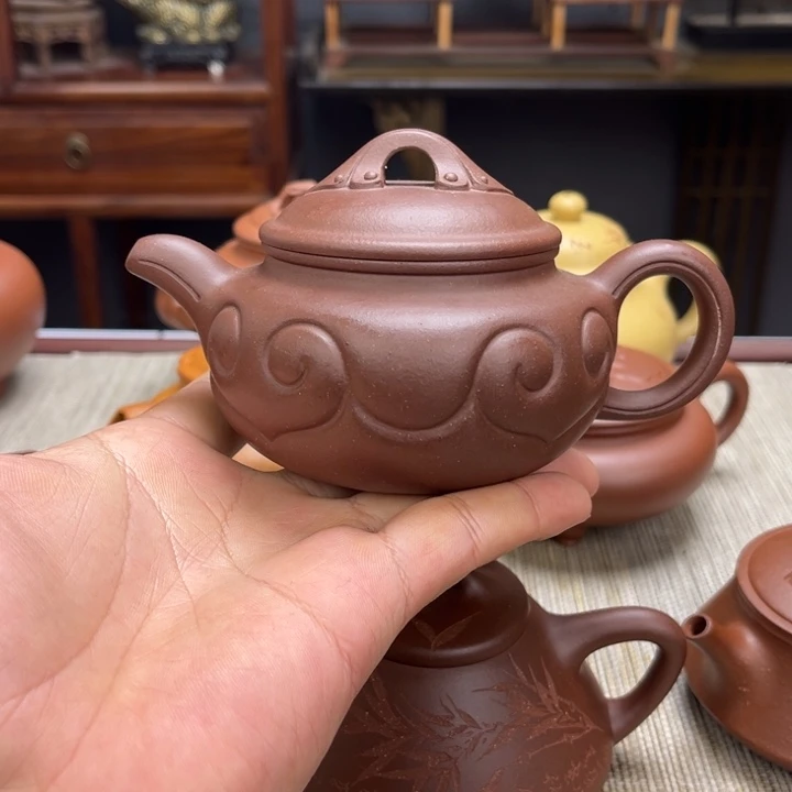 茶壶底槽青容量220毫升左右