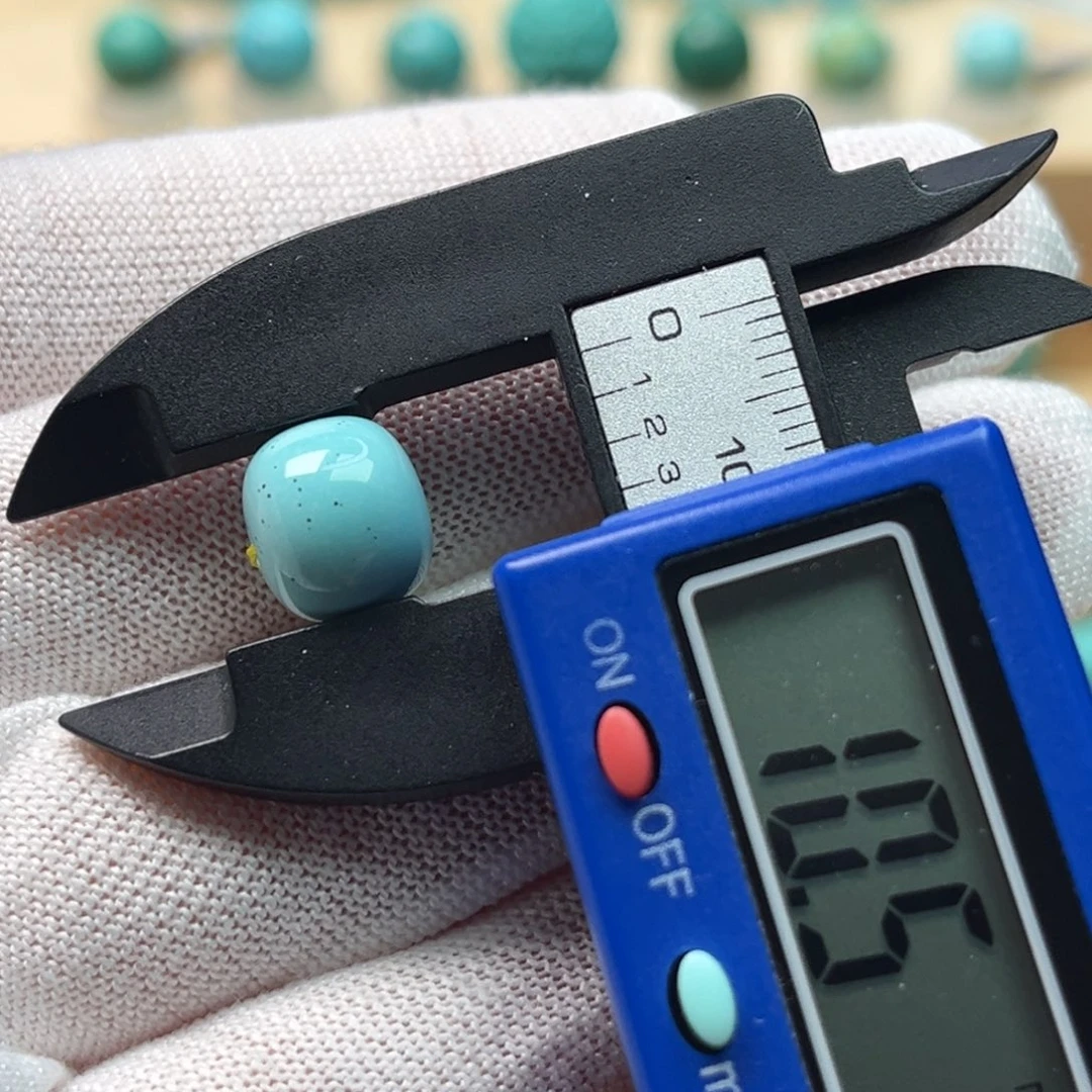 绿松石未镶嵌圆珠