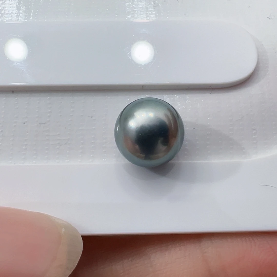 海水珍珠裸珠大溪地珍珠9.8