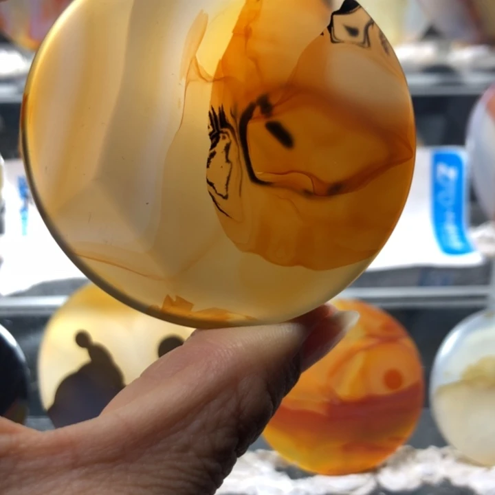 合金玛瑙/玉髓珠宝奇石109