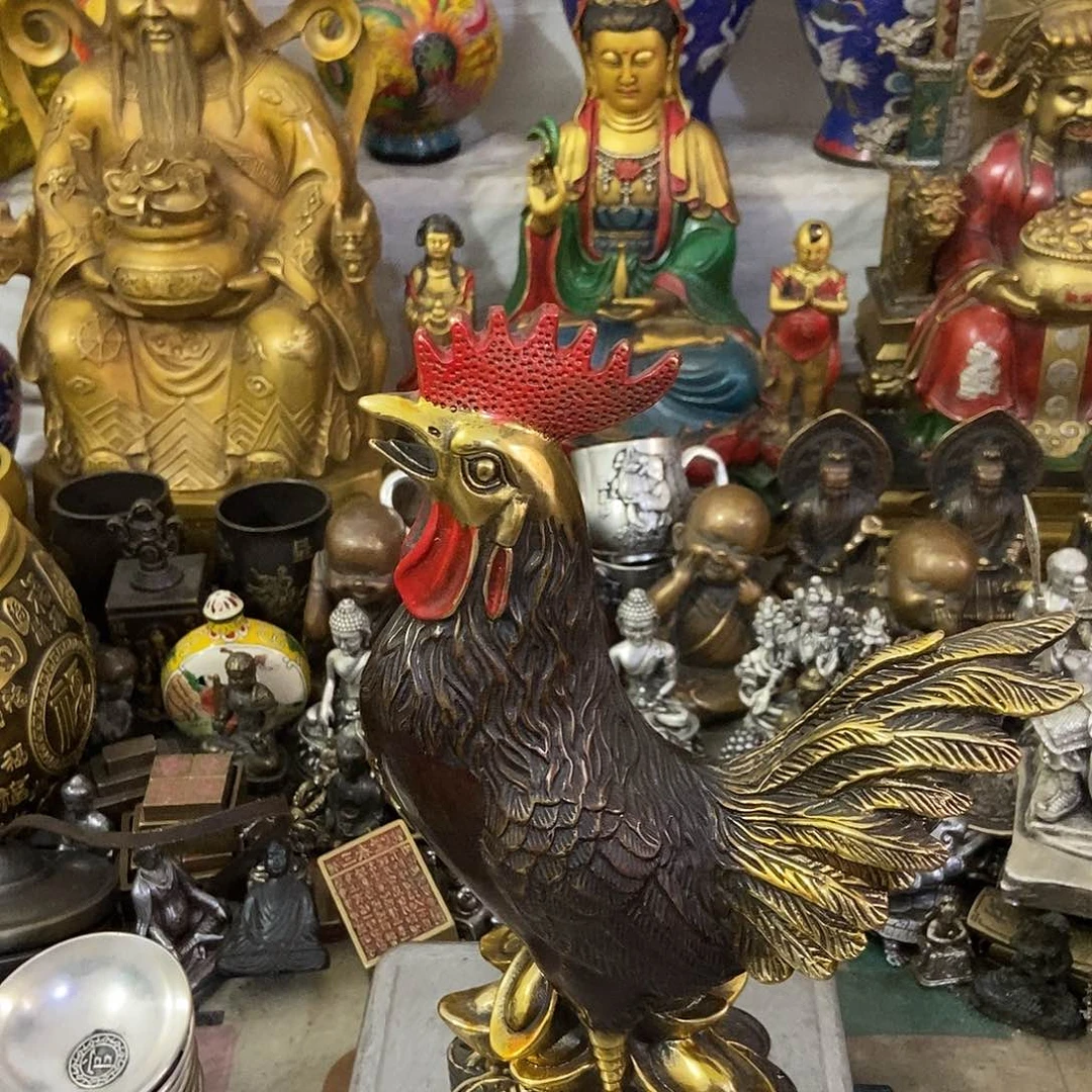 老杨，黄铜摆件，老杨黄铜