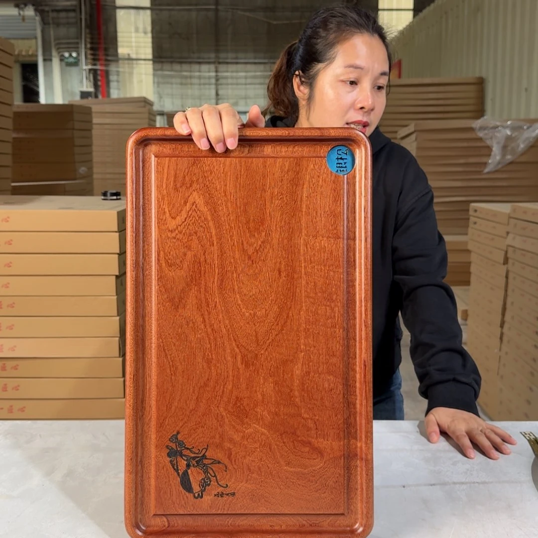 花梨木茶盘50*30尺寸