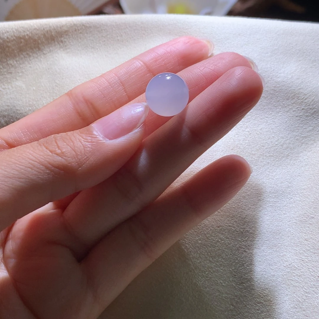 散珠翡翠圈粉价粉珠子12m m