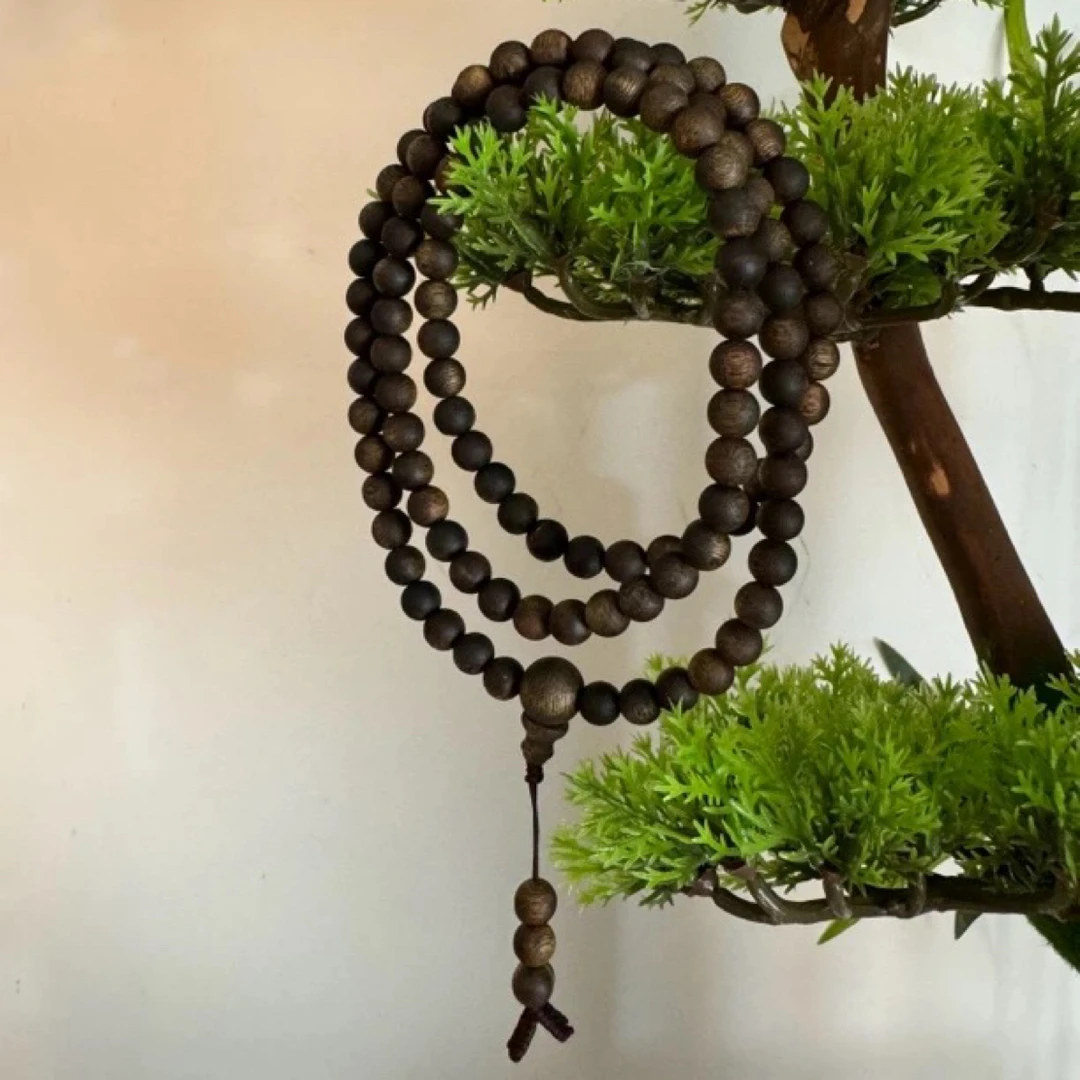 沉香母树07多圈17克圆珠棋楠古树老料多样性发一条