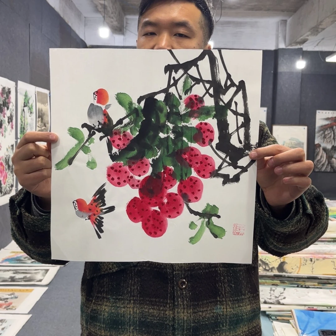 国画我也想要这样的一个