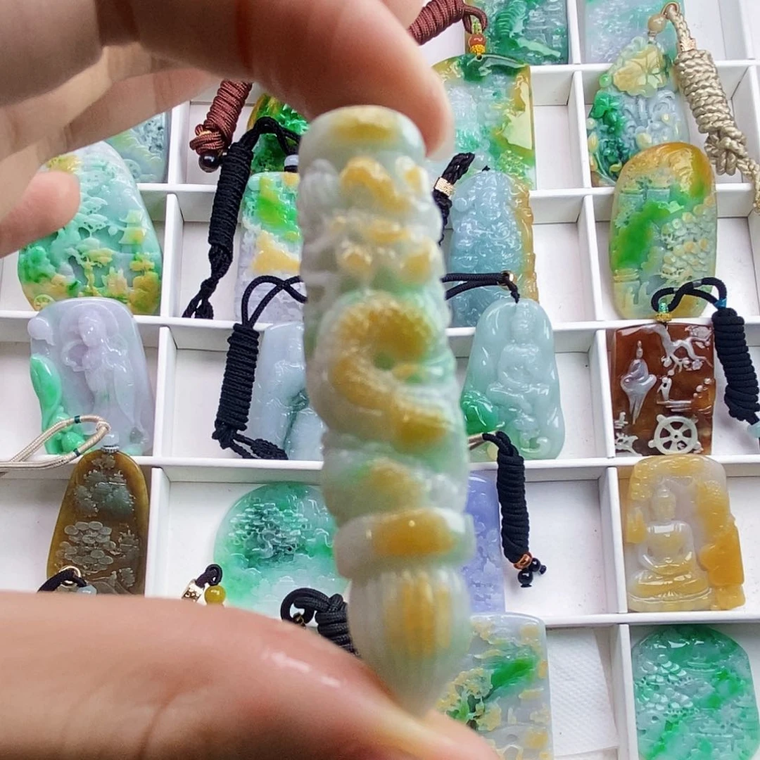 未镶嵌定制翡翠翡翠