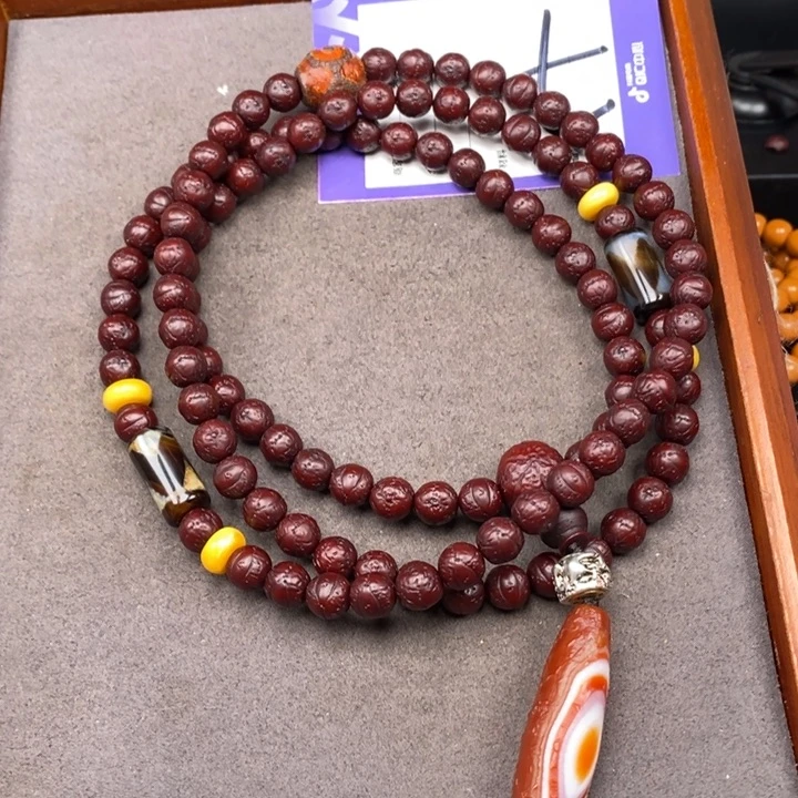 凤眼菩提吊坠@**野凤眼