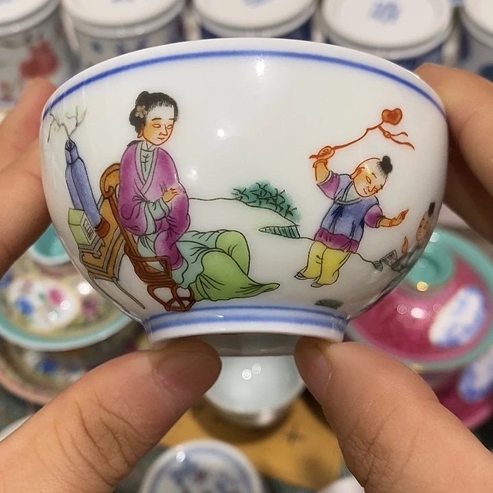 陶摆件景德镇陶瓷主题呢23334