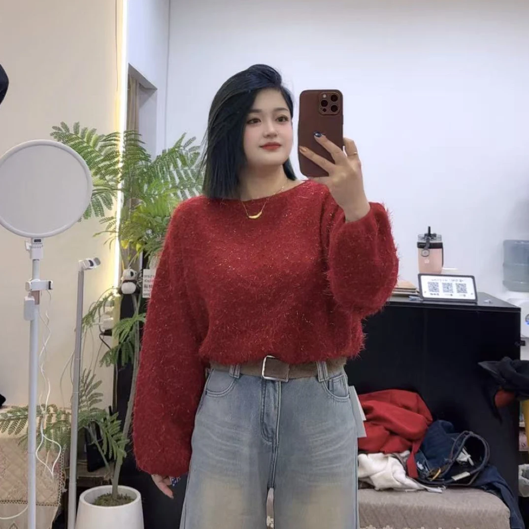 【遇见】法式圆领流苏针织毛衣