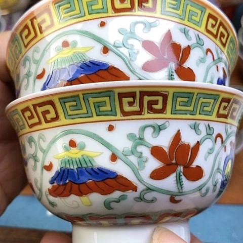 景德镇陶瓷藏式茶碗