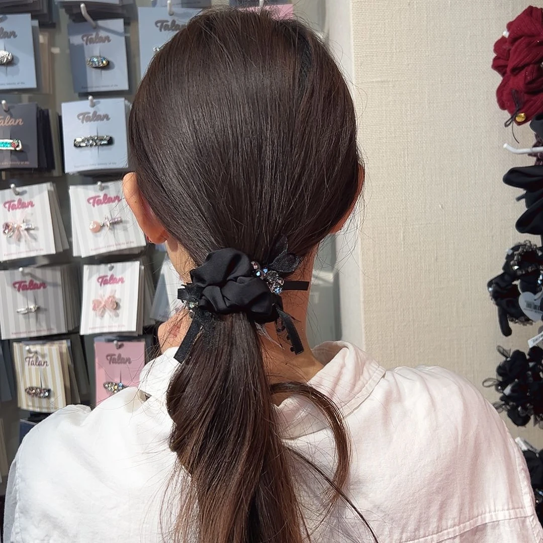 布艺铁合金发绳哦