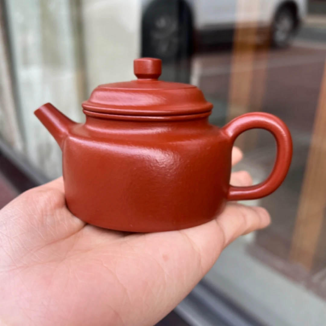 全手工德钟 小精品 大红袍朱泥·120cc 庄丽老师作品