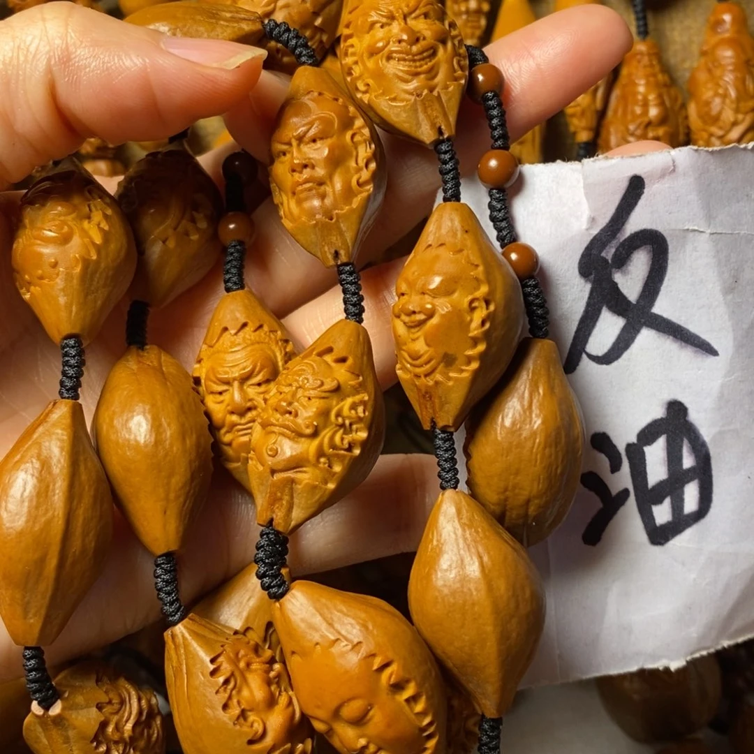 *****橄榄核手串/手链包衣罗汉脖挂