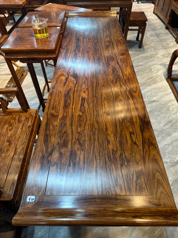 54螺穗木艺一物一拍大条桌