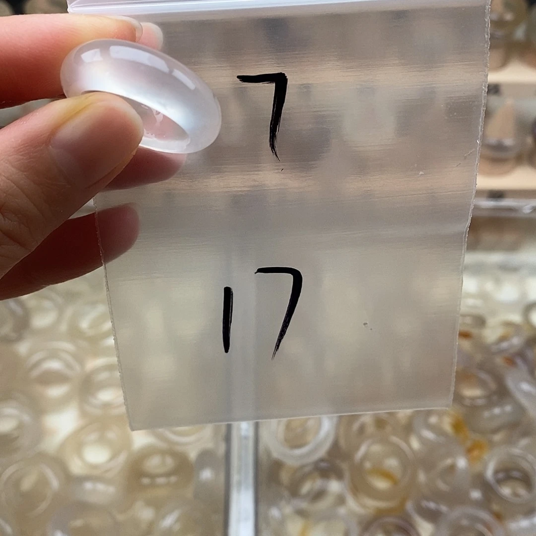 未镶嵌戒指玛瑙/玉髓