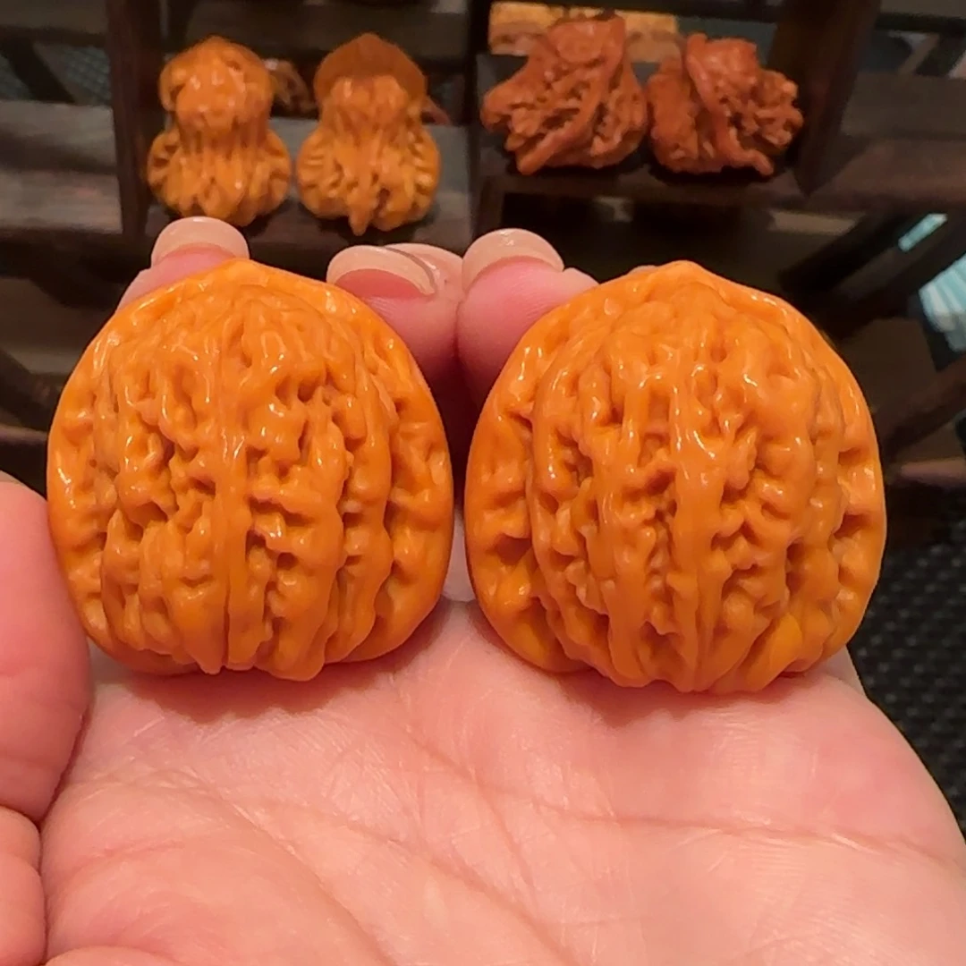 桃核把件四座楼34精品1273