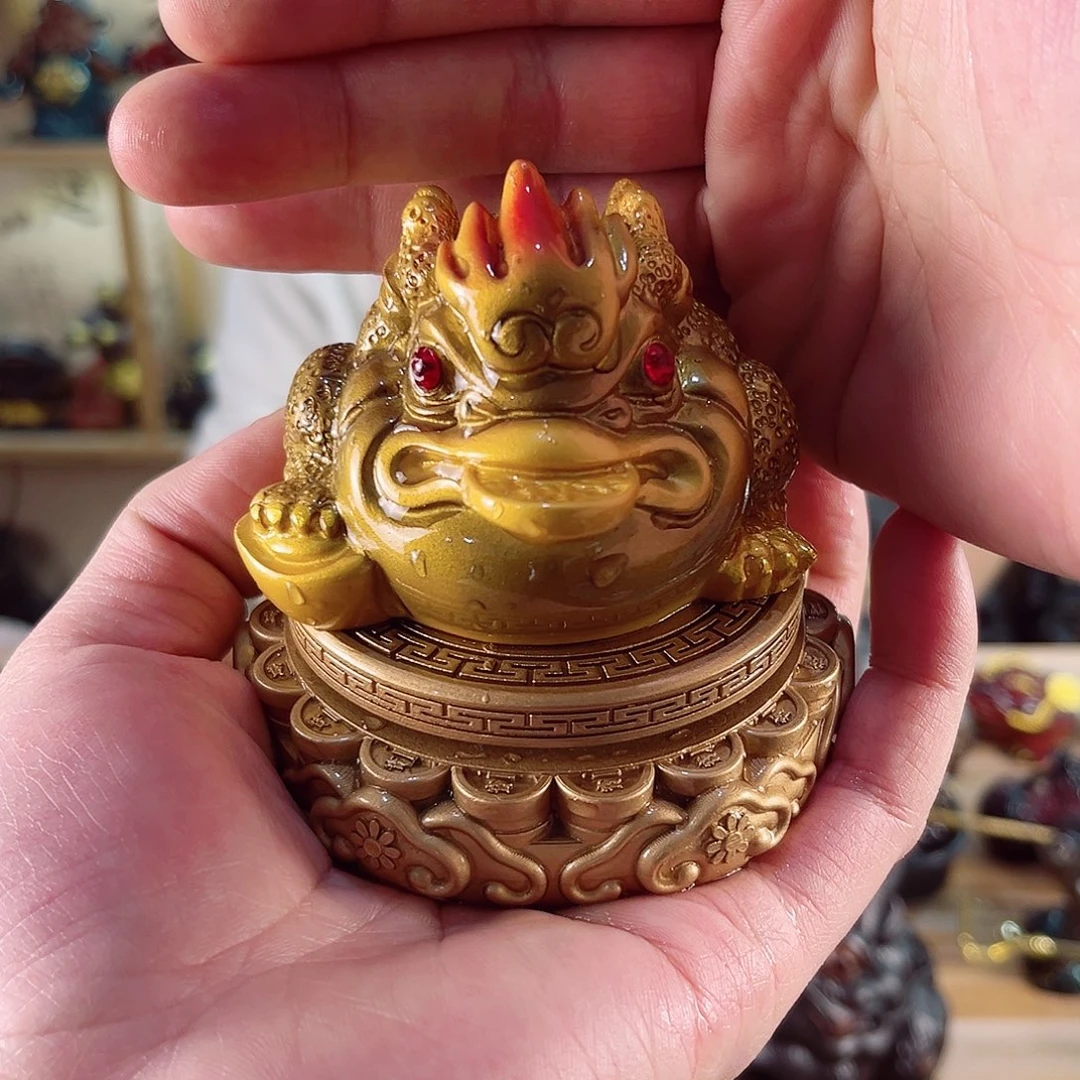 紫砂茶宠紫陶树脂茶宠摆件