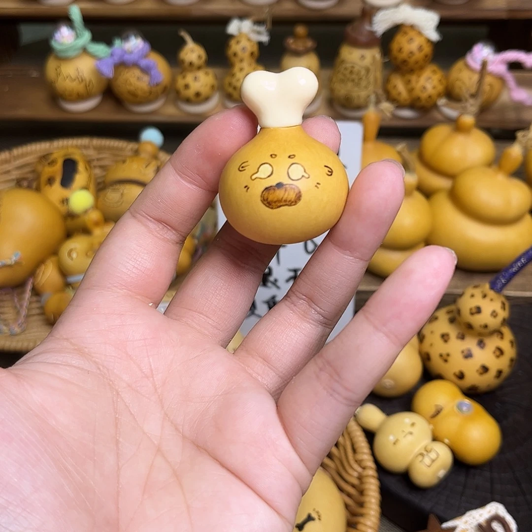 小海豹鸡腿葫芦挂坠