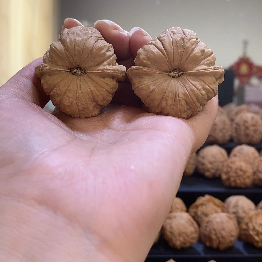 把件文玩核桃41南瓜墩