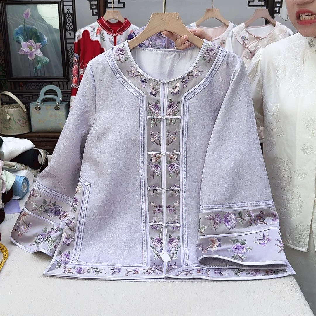 4苏绣太太服苏绣太太服