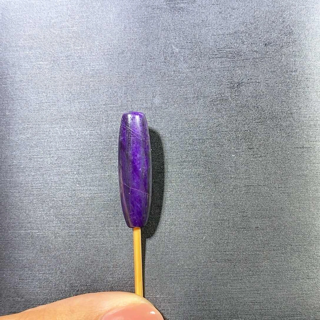 苏纪石（舒俱来）未镶嵌南非舒俱来帝王紫凝胶天珠