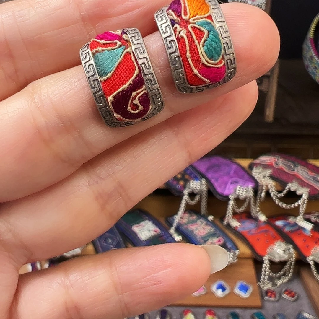 织绣手工刺绣工艺品