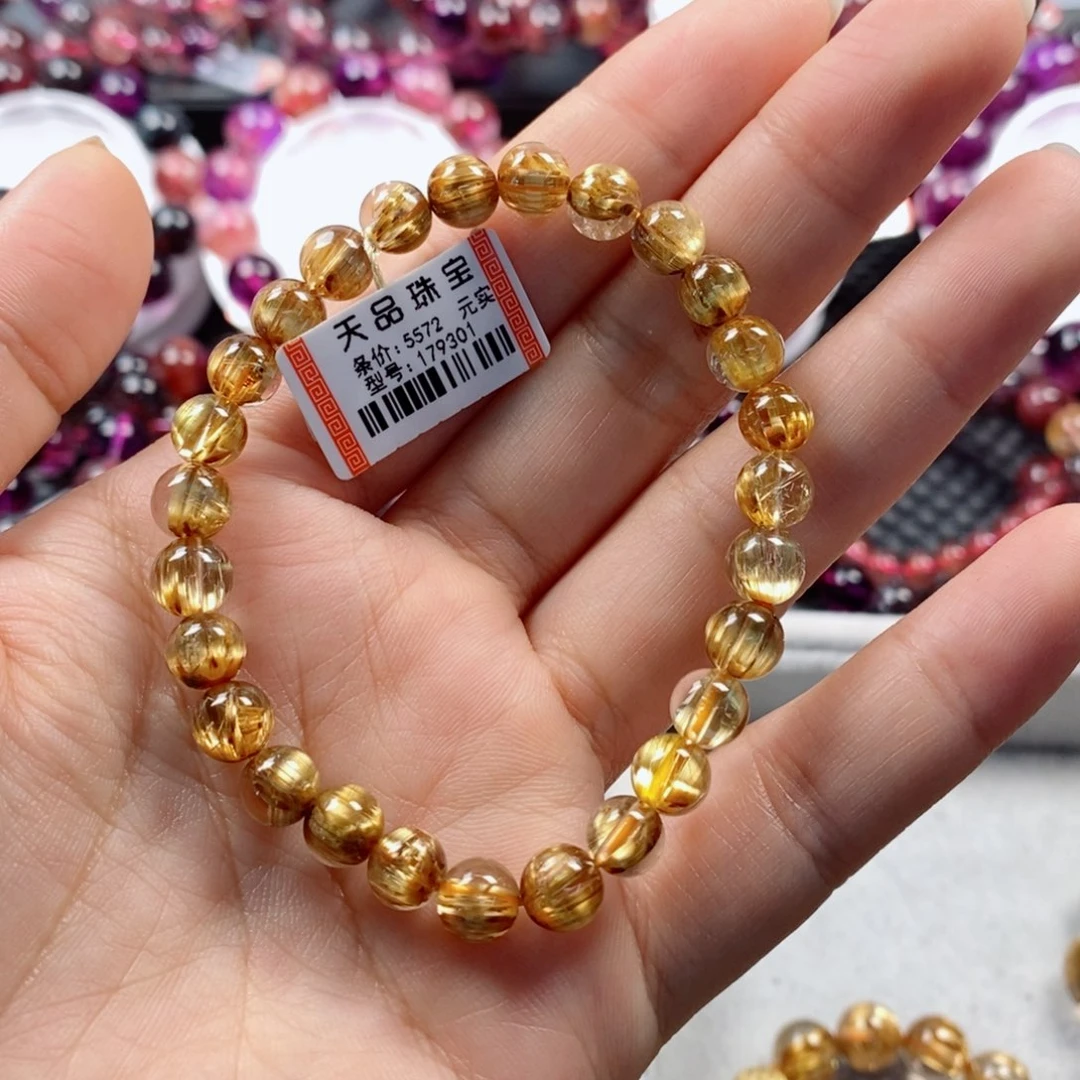 7m手链：179301未镶嵌水晶精*