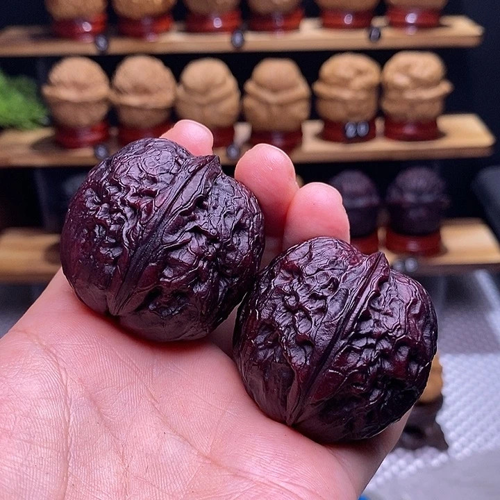 文玩核桃把件铁将军31