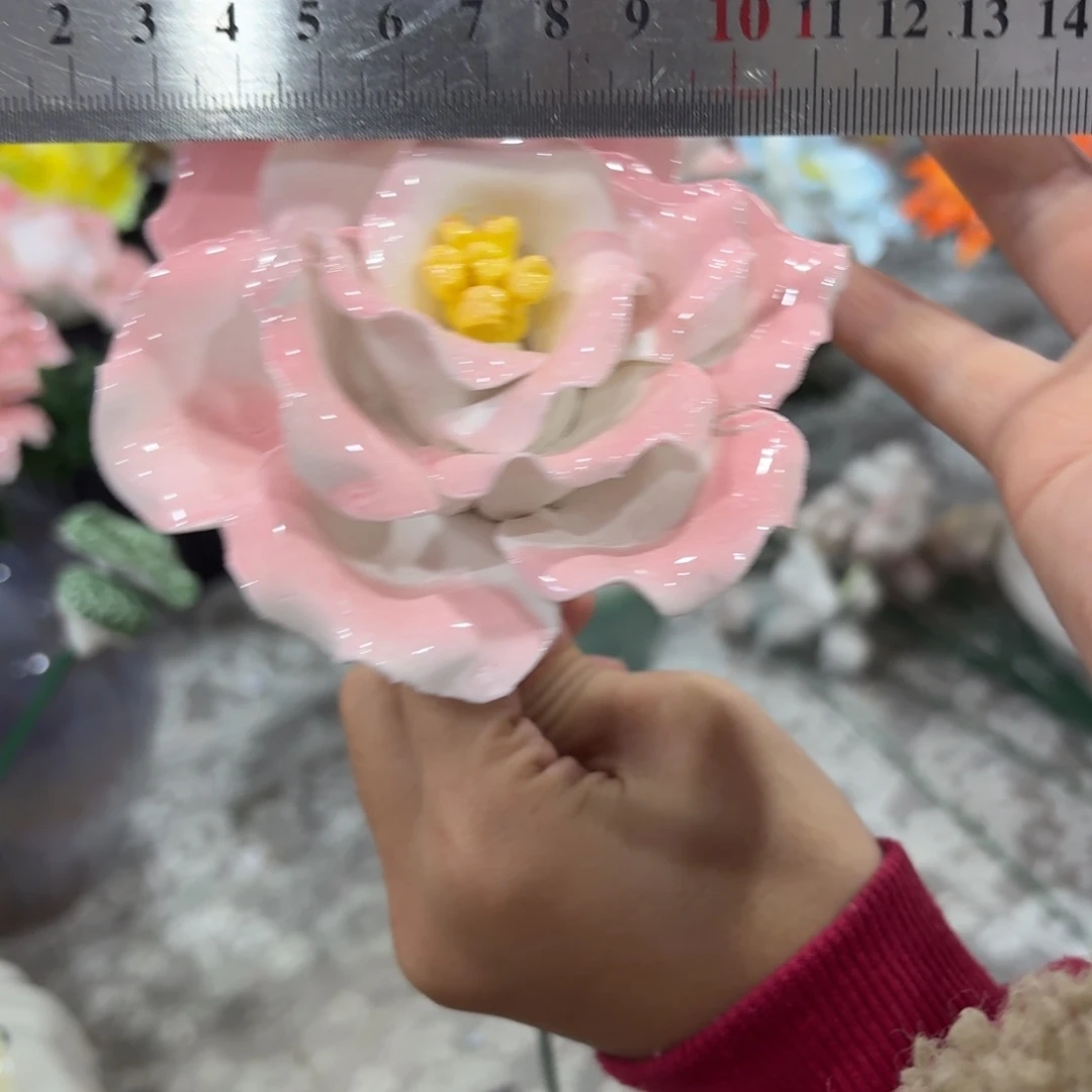 陶瓷花拍满20元发货，退款的拉黑