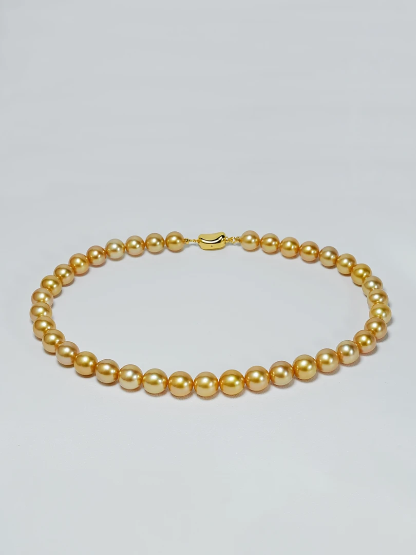 美珍真【巴洛克金珠项链】南洋金珠  天然海水珍珠（多样性发其一）