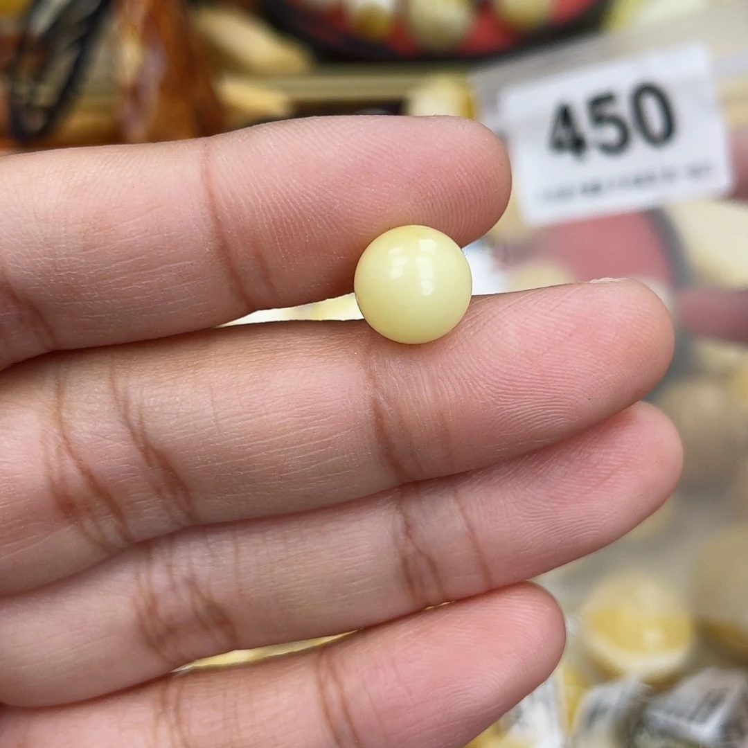 蜜蜡未镶嵌珠宝奇石沙眼9.8