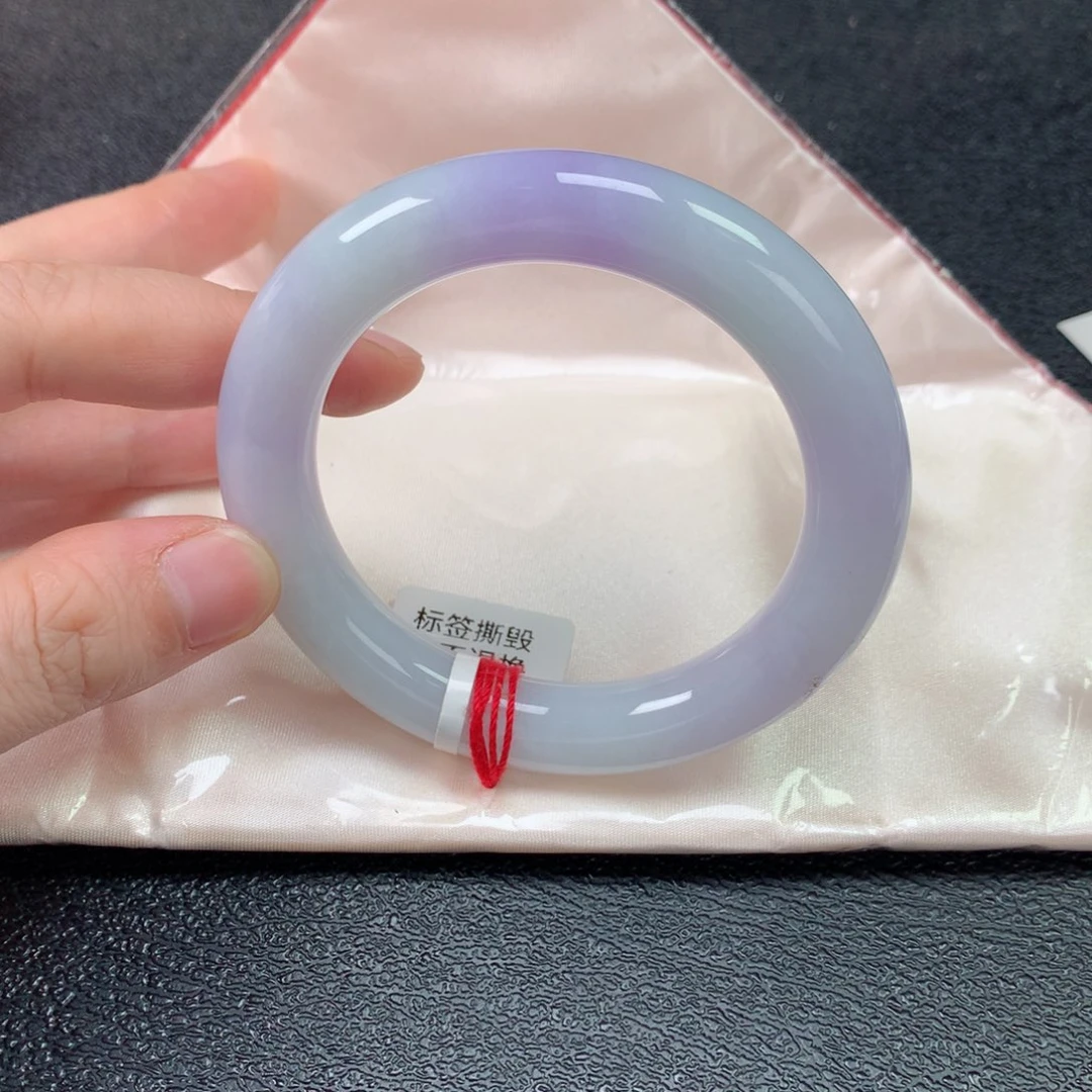 未镶嵌手镯翡翠缅甸天然翡翠手镯56