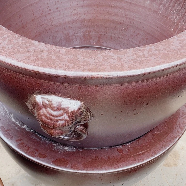 陶景德镇陶瓷鱼缸