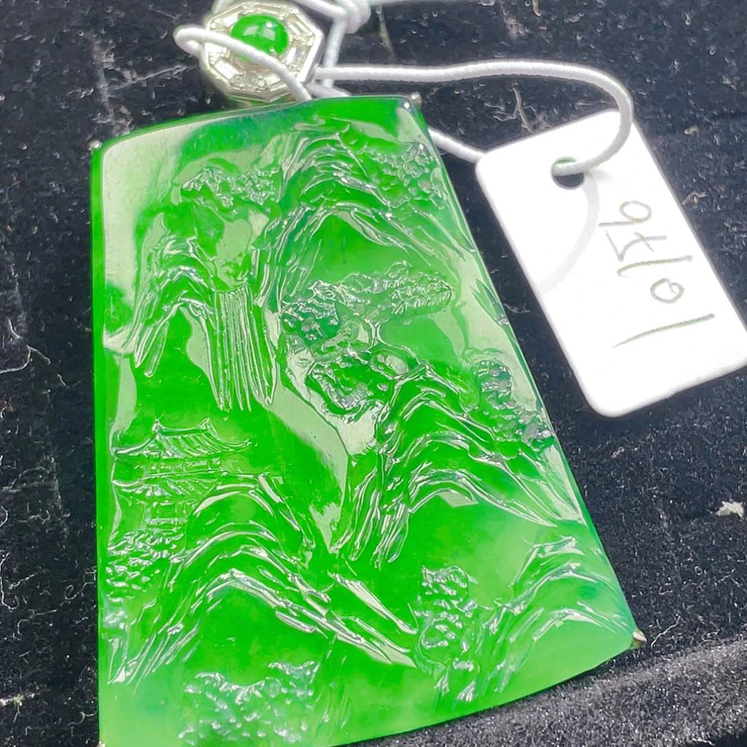 翡翠颈饰未镶嵌175，