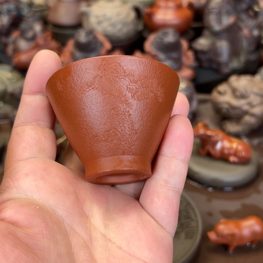 茶宠紫砂紫砂杯子