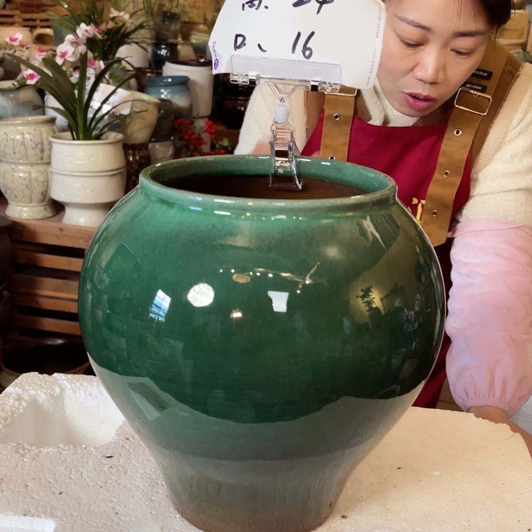 紫砂花盆高度24口径16