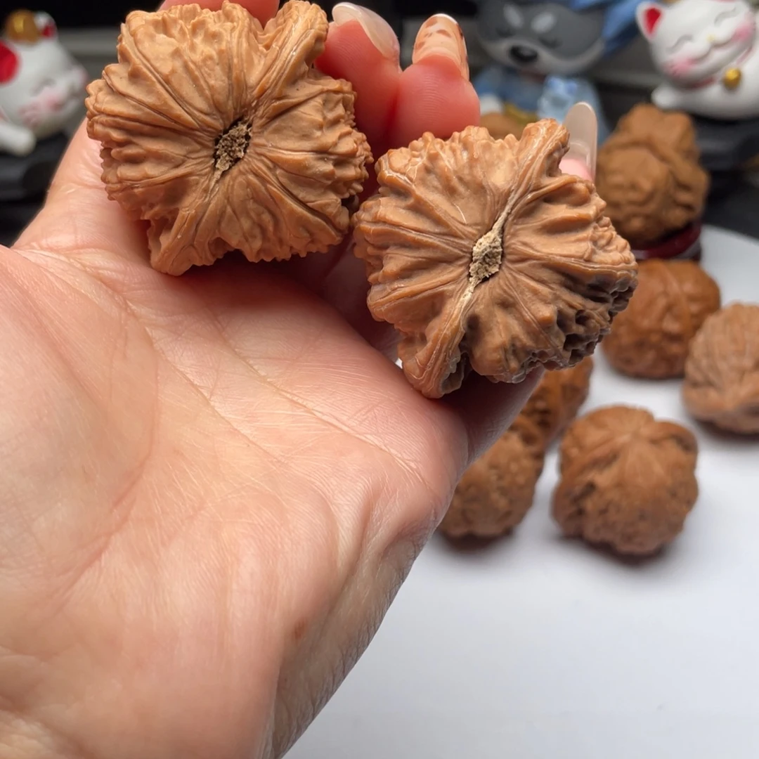 文玩核桃白狮子44