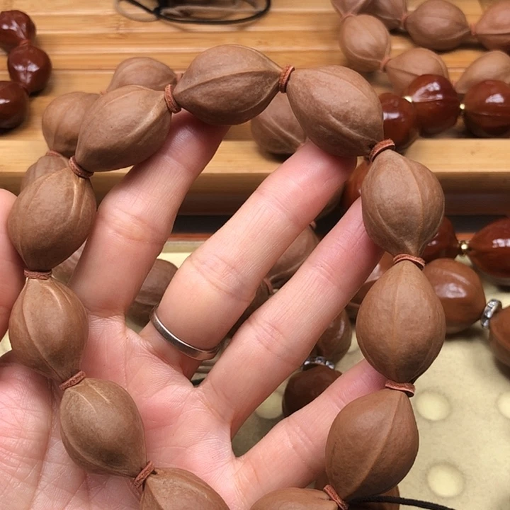 橄榄核手串梅林铁核18 X27手持特价