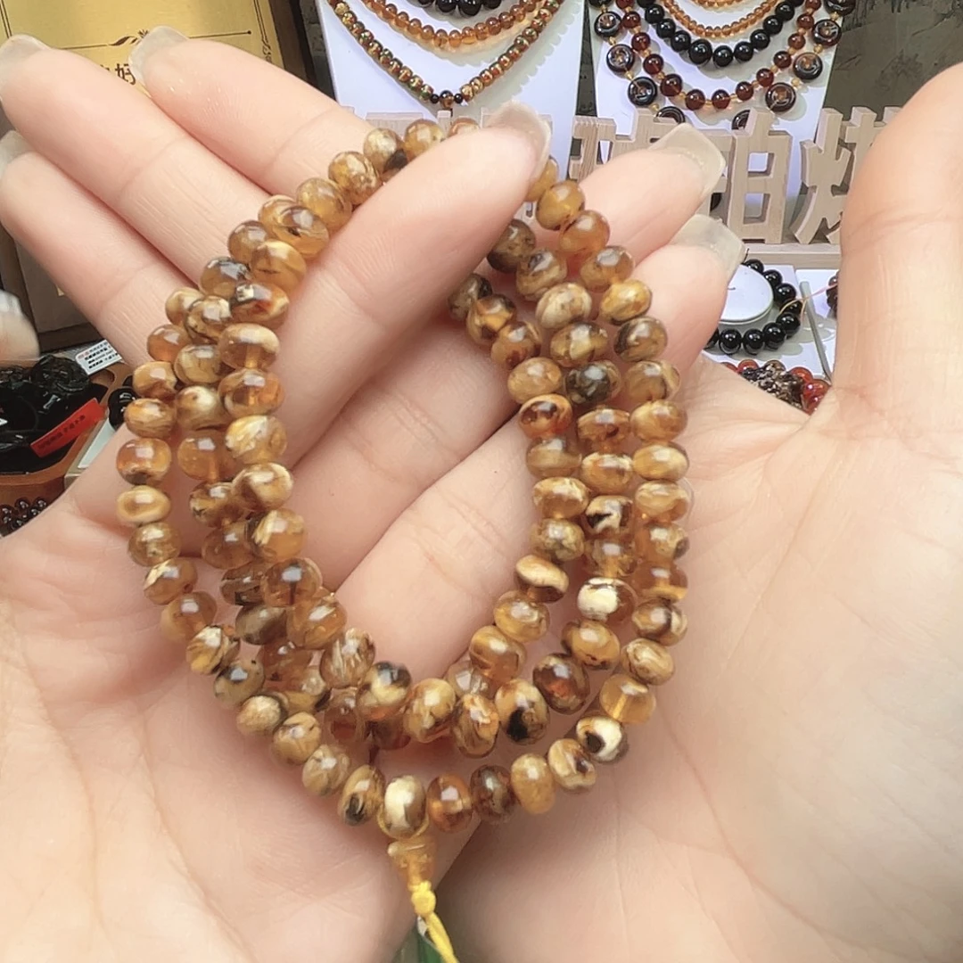 琥珀未镶嵌裸石6+