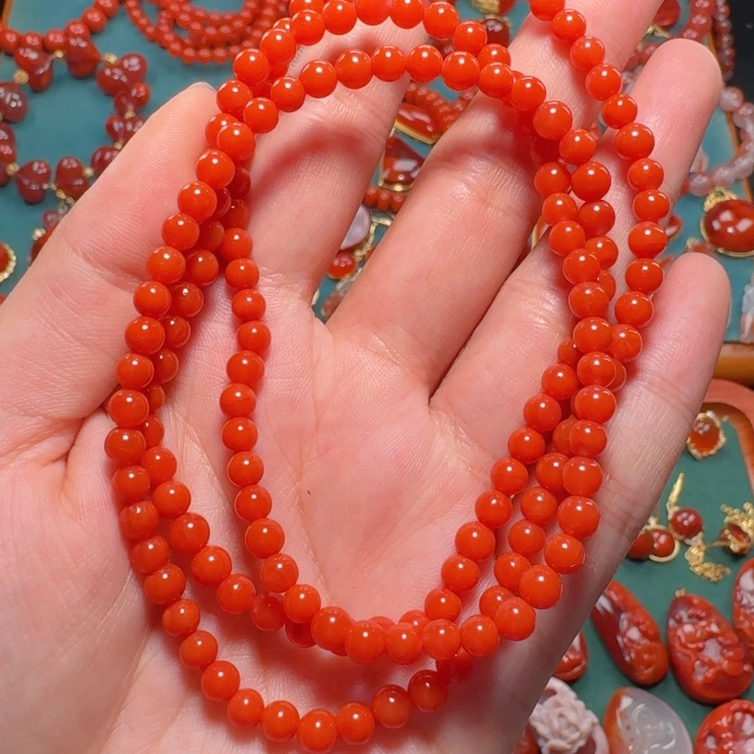 南红玛瑙南红4.5未镶嵌