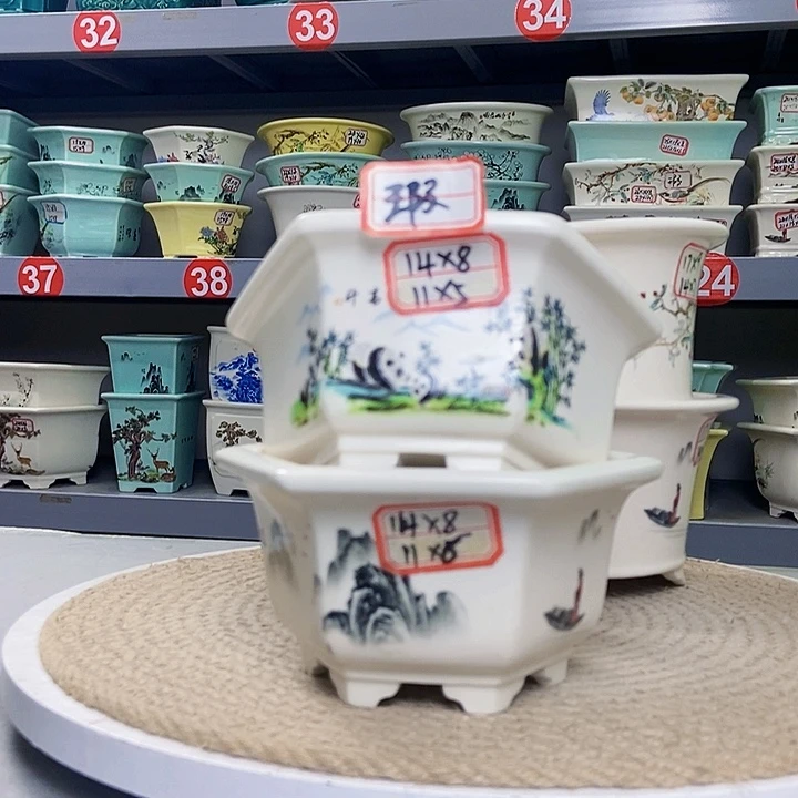 紫砂花瓶紫砂花盆