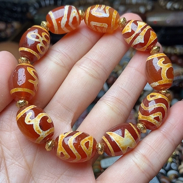 玛瑙/玉髓未镶嵌手链