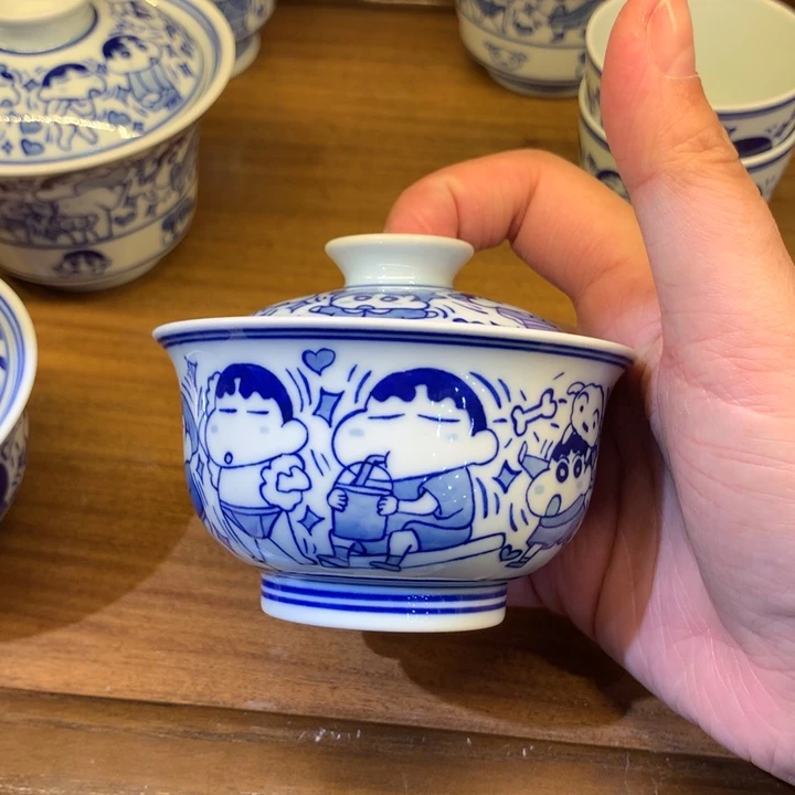 特价蜡笔小新两才盖碗盖下105毫升