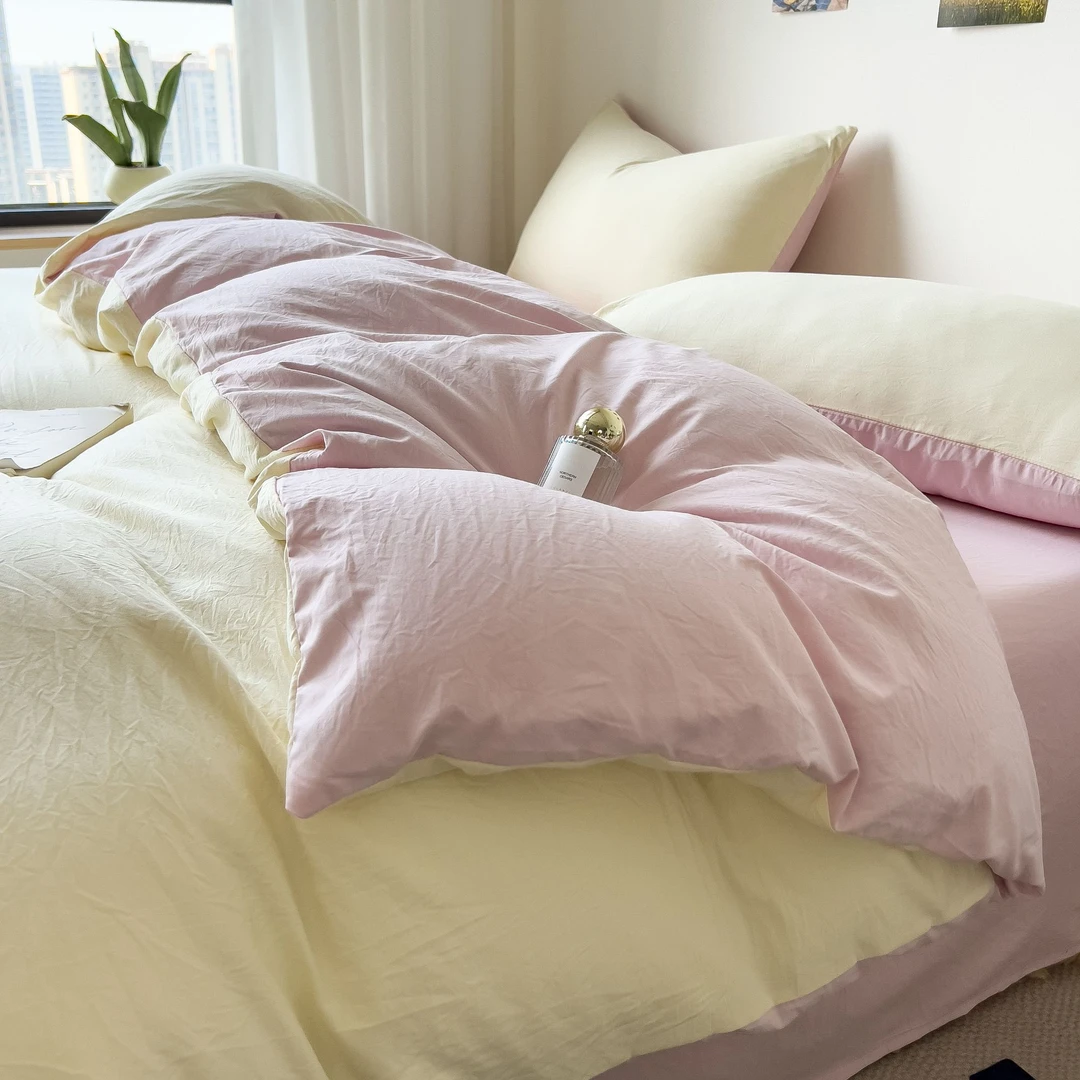 2025新款被套纯色母婴级床上用品单人被套单件被罩家用学生宿舍