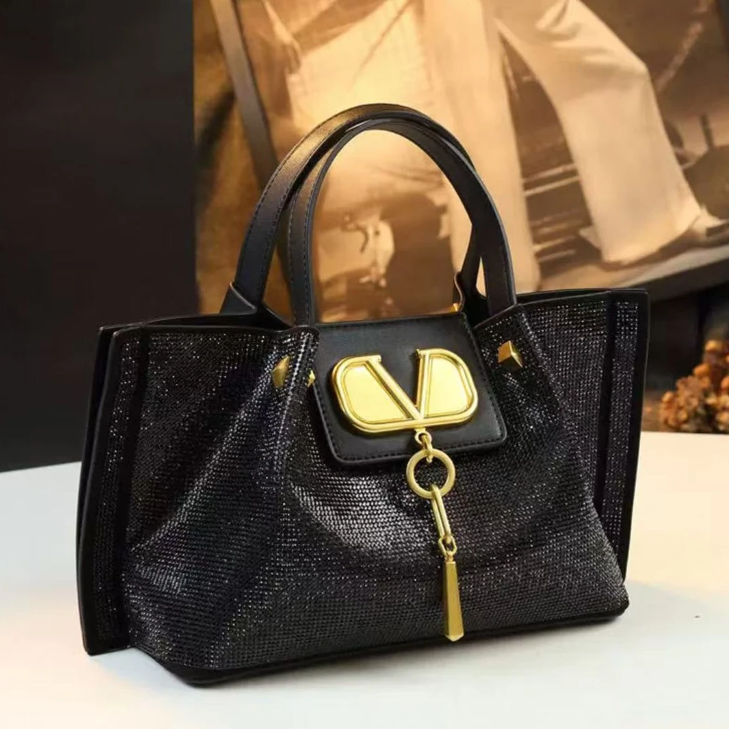 大麦定制单肩包（FM051黑色）