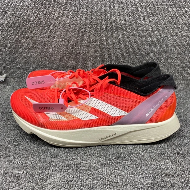 43码二手正品adidas Adizero Takumi Sen 9 舒适时尚 鞋面修补